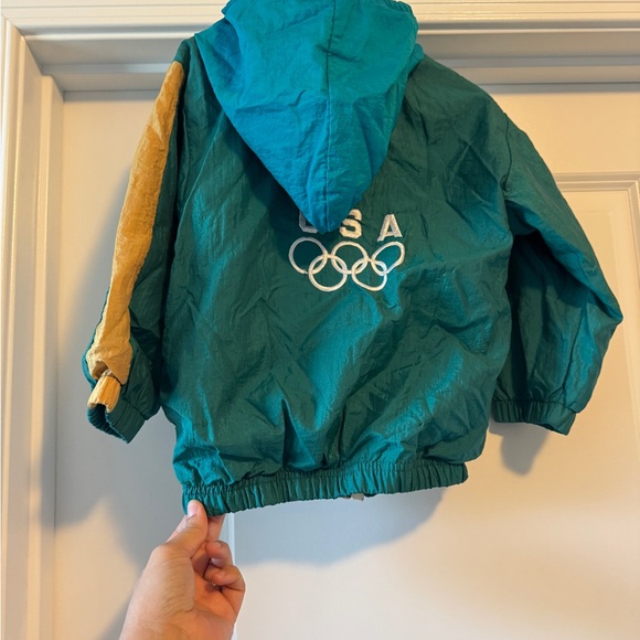 Teal USA Olympics Hooded Jacket - Picture 2 of 5